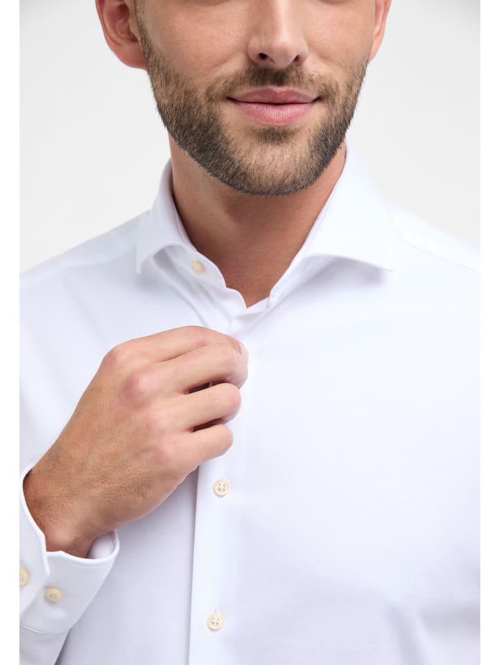 Eterna Hemd MODERN FIT in weiß günstig kaufen