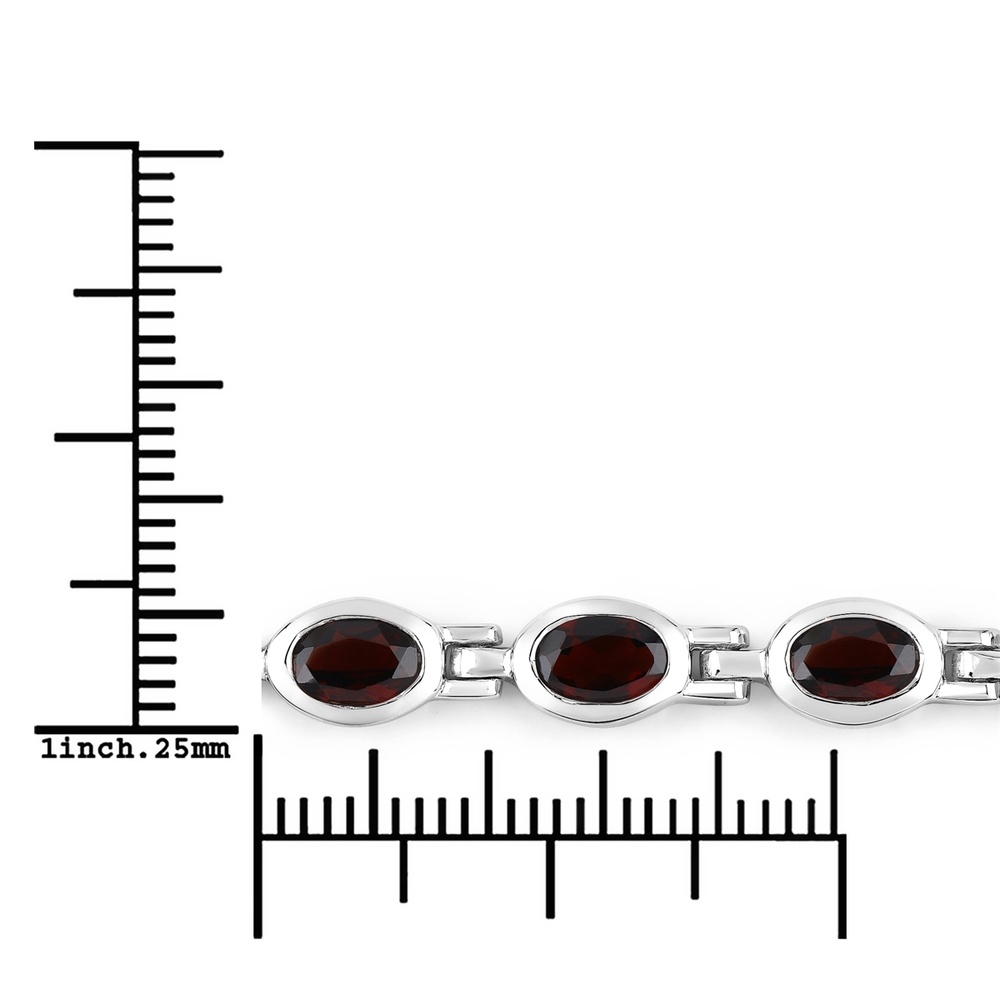Rafaela Donata Bracelet Argent sterling Grenat en Argent Bracelet