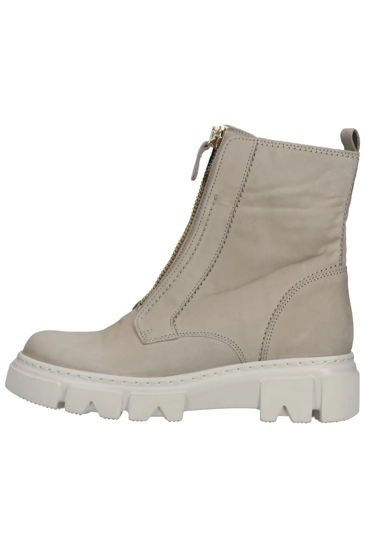 GABOR  Stiefelette - Beige - Blockabsatz