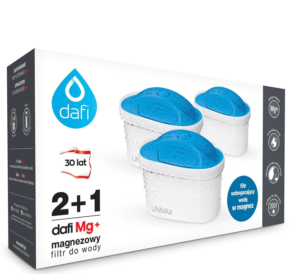 Κασέτα φίλτρου μαγνησίου Dafi Unimax 2+