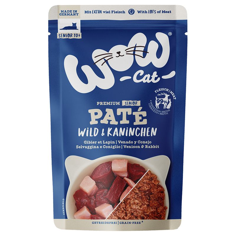 WOW Cat Senior Paté 12 x 125 g zu TOP-Preisen