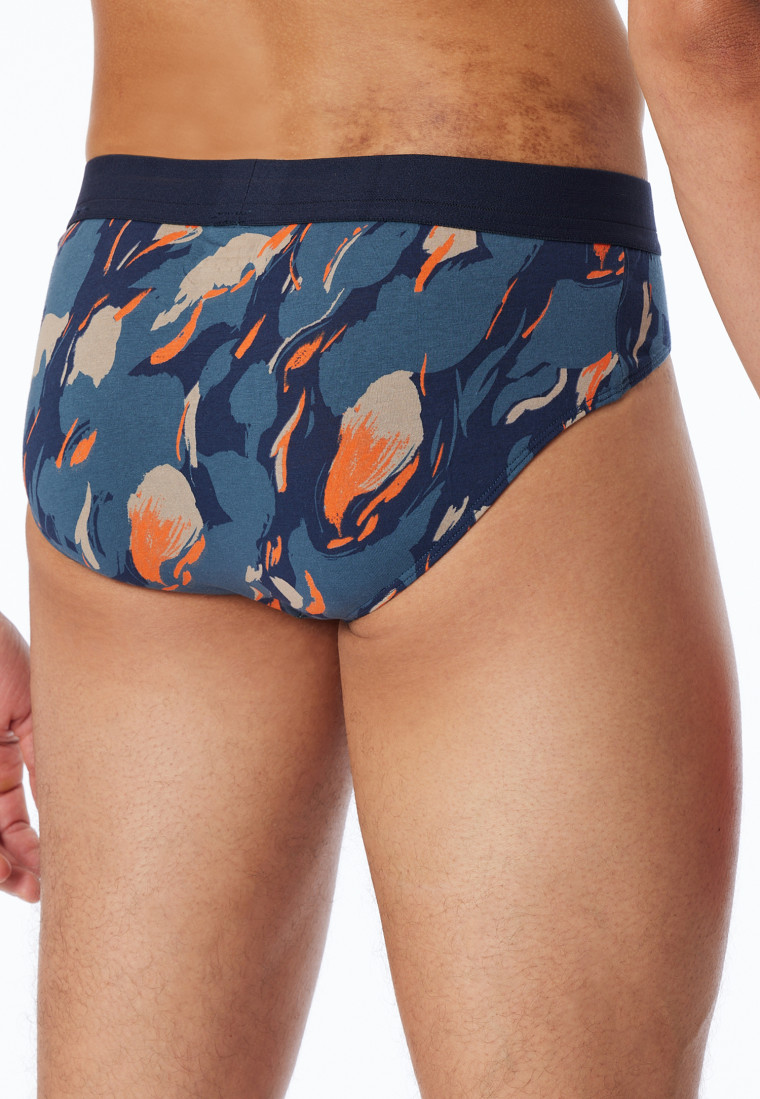 Rio-Slip atlantikblau gemustert - 95/5