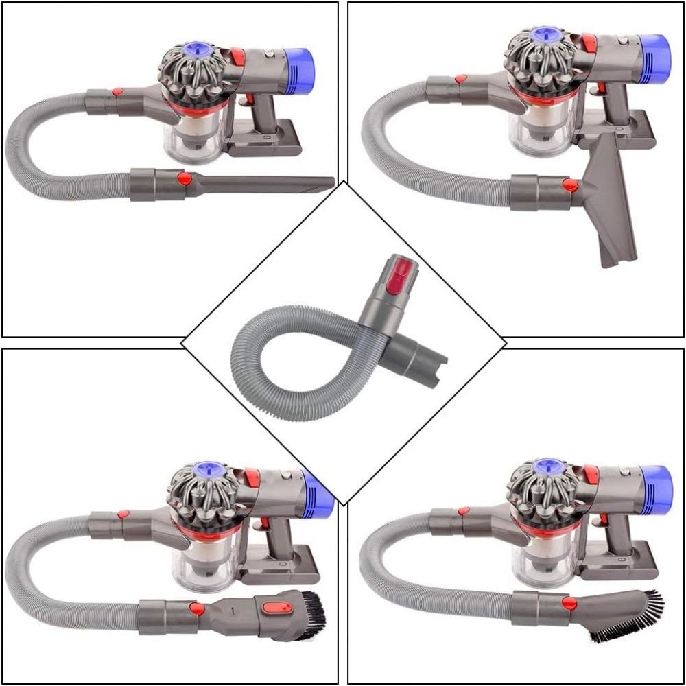 Zubehör-Set Ersatz Stretch Schlauch Verlängerung für Dyson V7 V8 V10 Staubsauger, Melteine, (1-tlg)