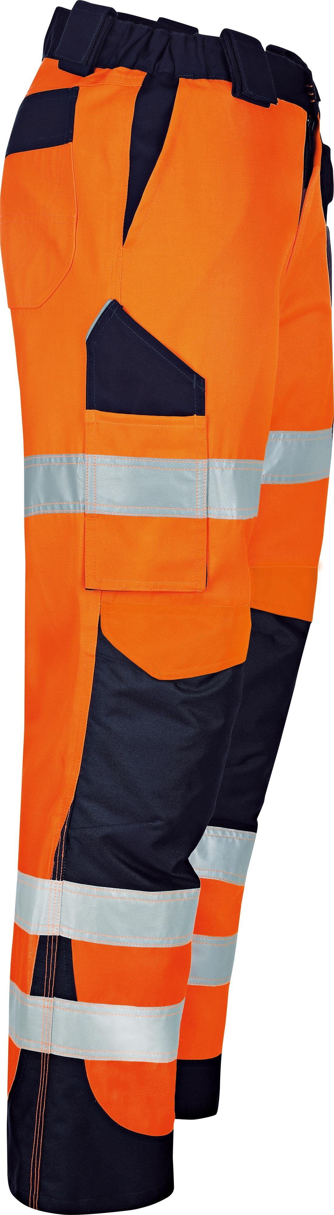 vizwell Arbeitshose Arbeitshose Warnschutz-Kontrast-Bundhose Größe 58 (1-tlg)