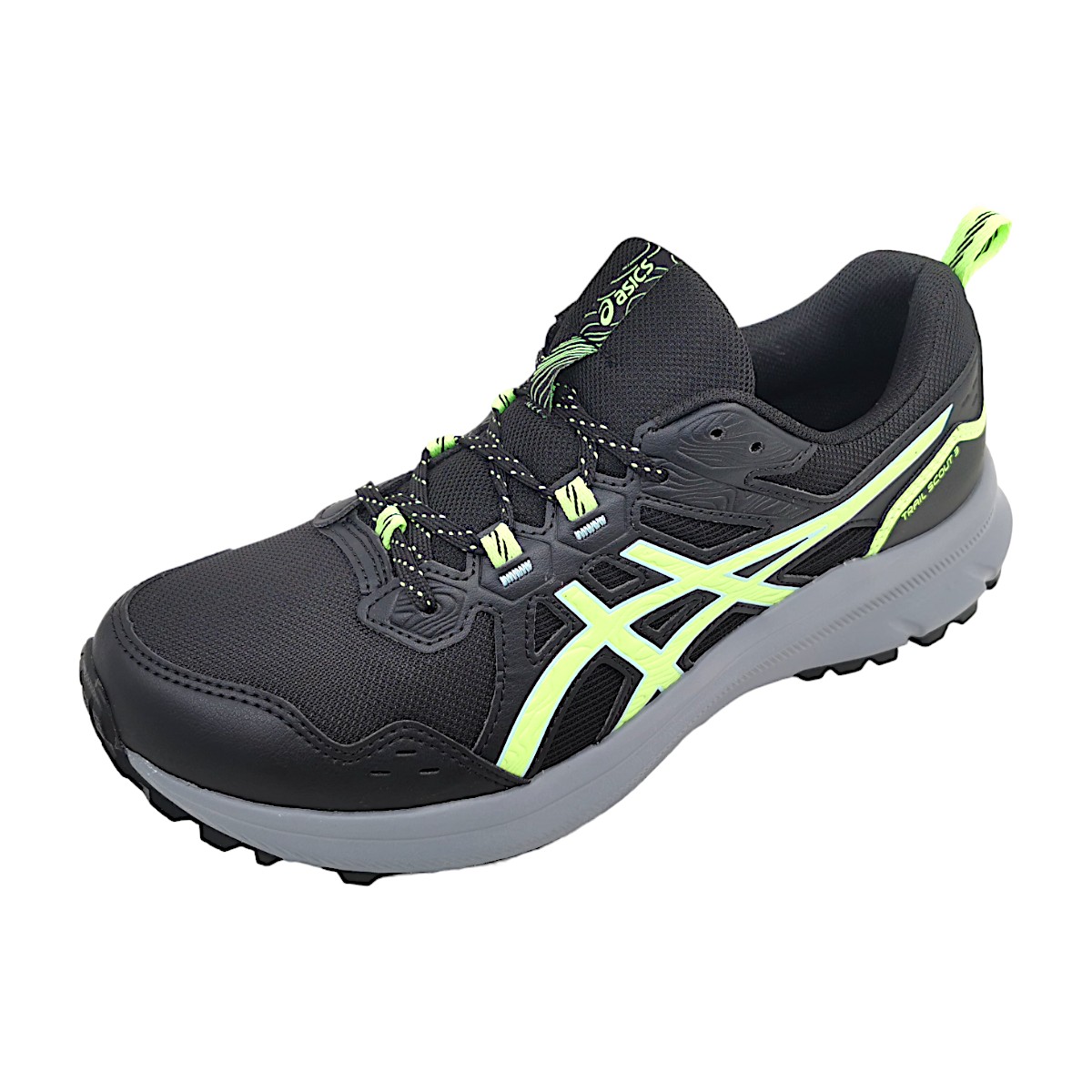 Asics TRAIL SCOUT 3 1011B700-003 Schwarz 003 Black/Illum. Green