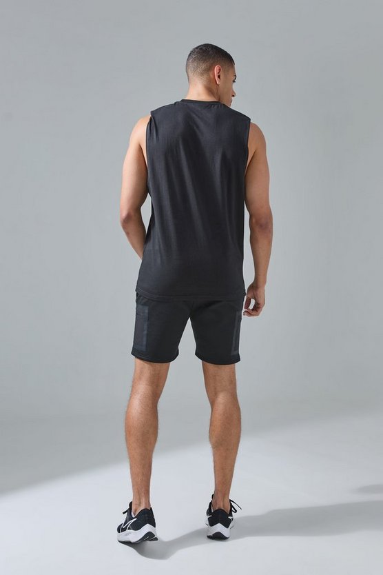Man Active Jersey-Tanktop