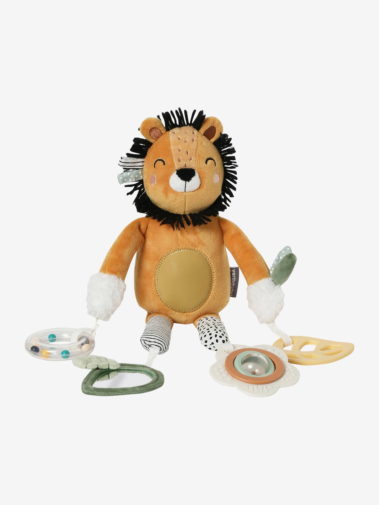 Vertbaudet Baby Activity-Löwe TANSANIA zum Aufhängen - orange