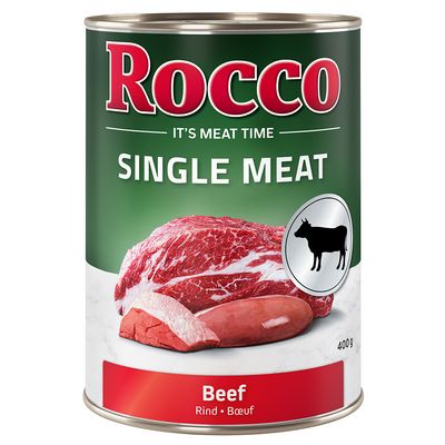 Sparpaket Rocco Single Meat 12 x 400 g