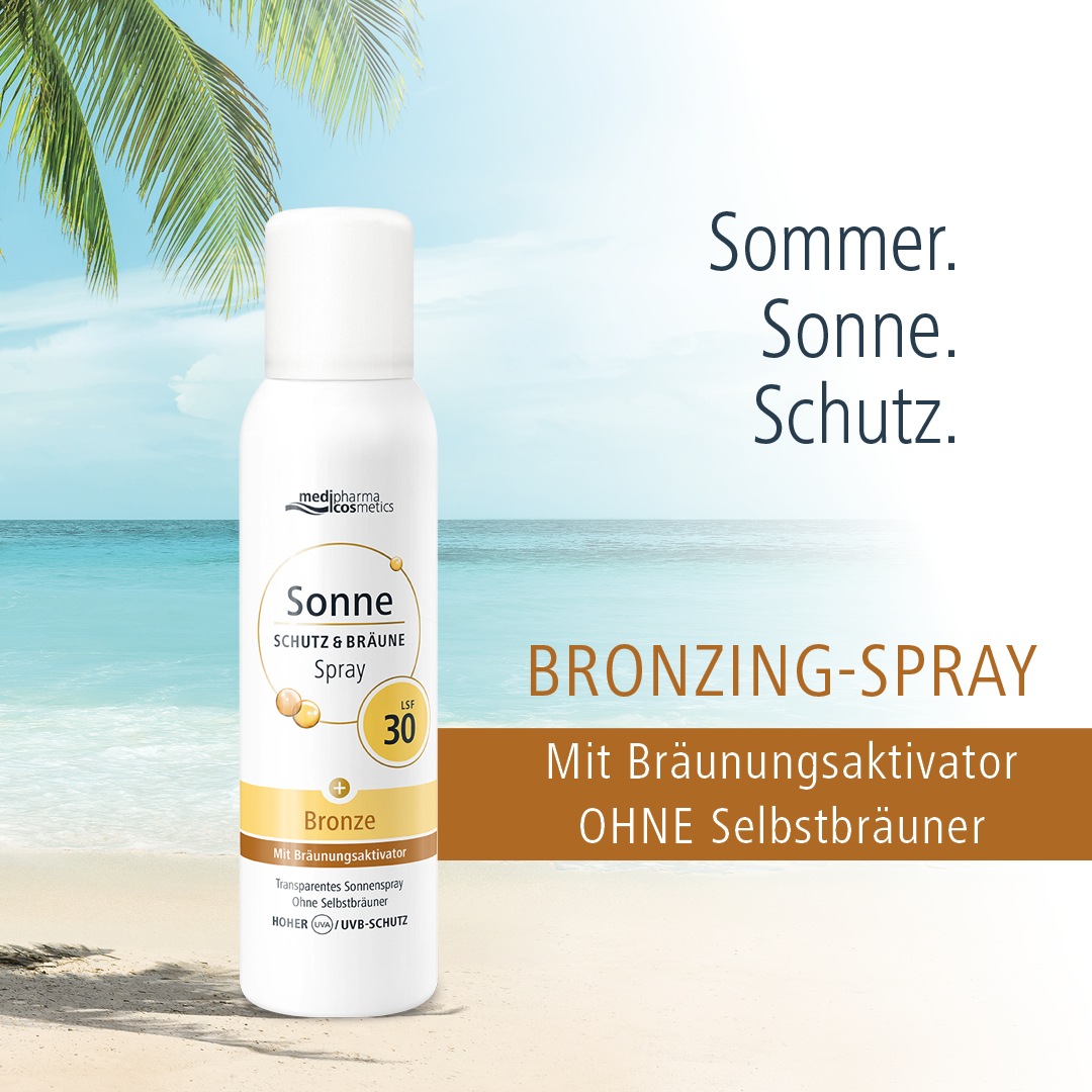 SONNE SCHUTZ & Bräune Spray bronze LSF 30