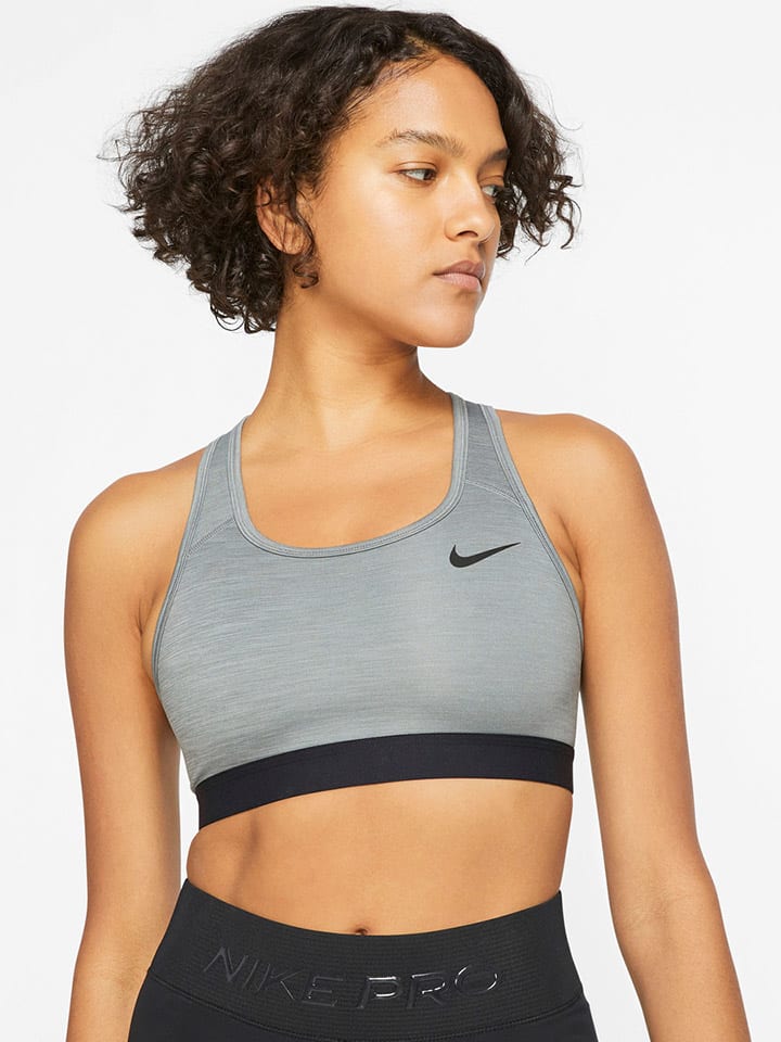 Nike Sport-BH in Grau günstig kaufen