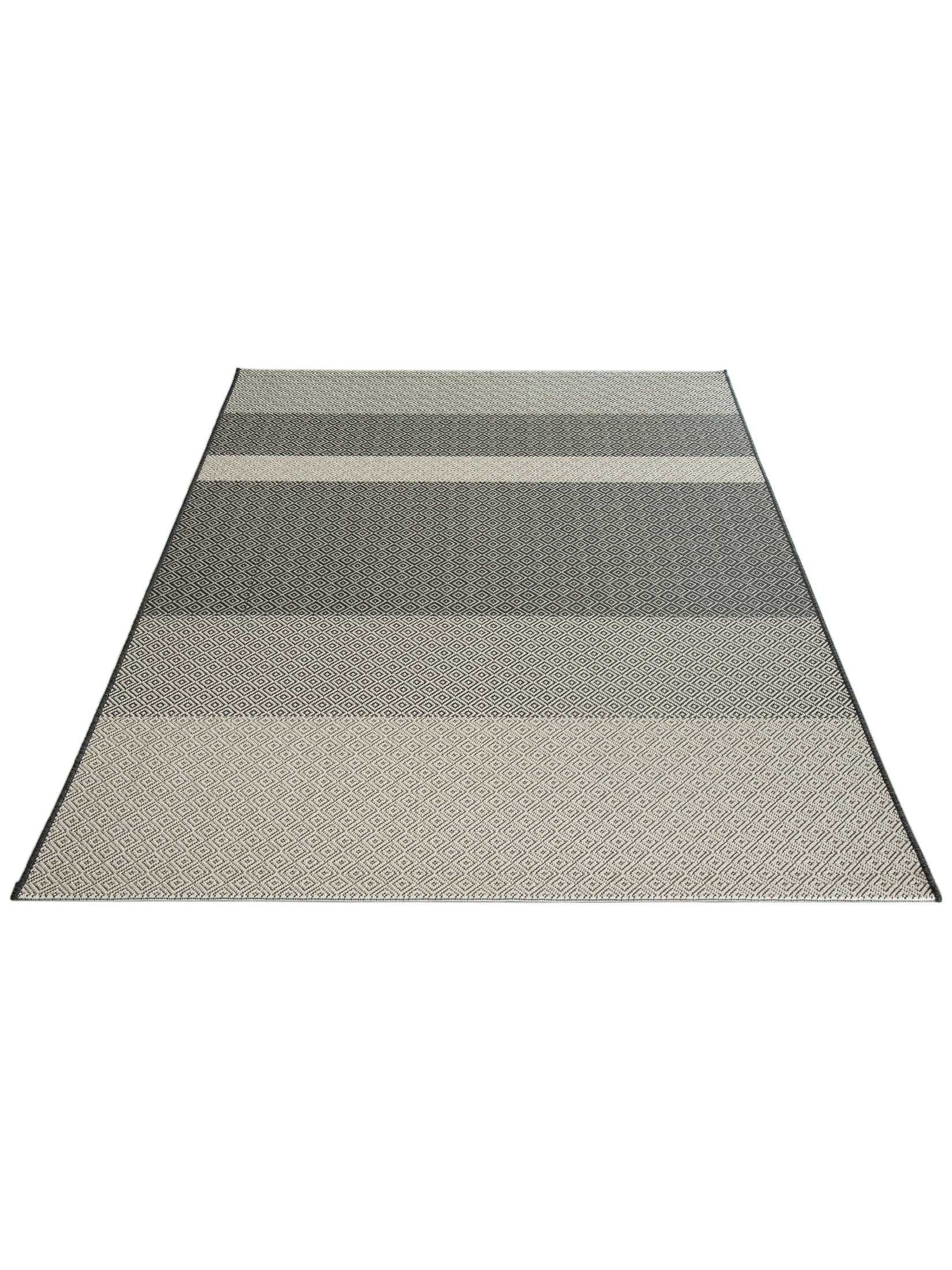 Lönstrup Outdoor-Teppich, Schwarz
