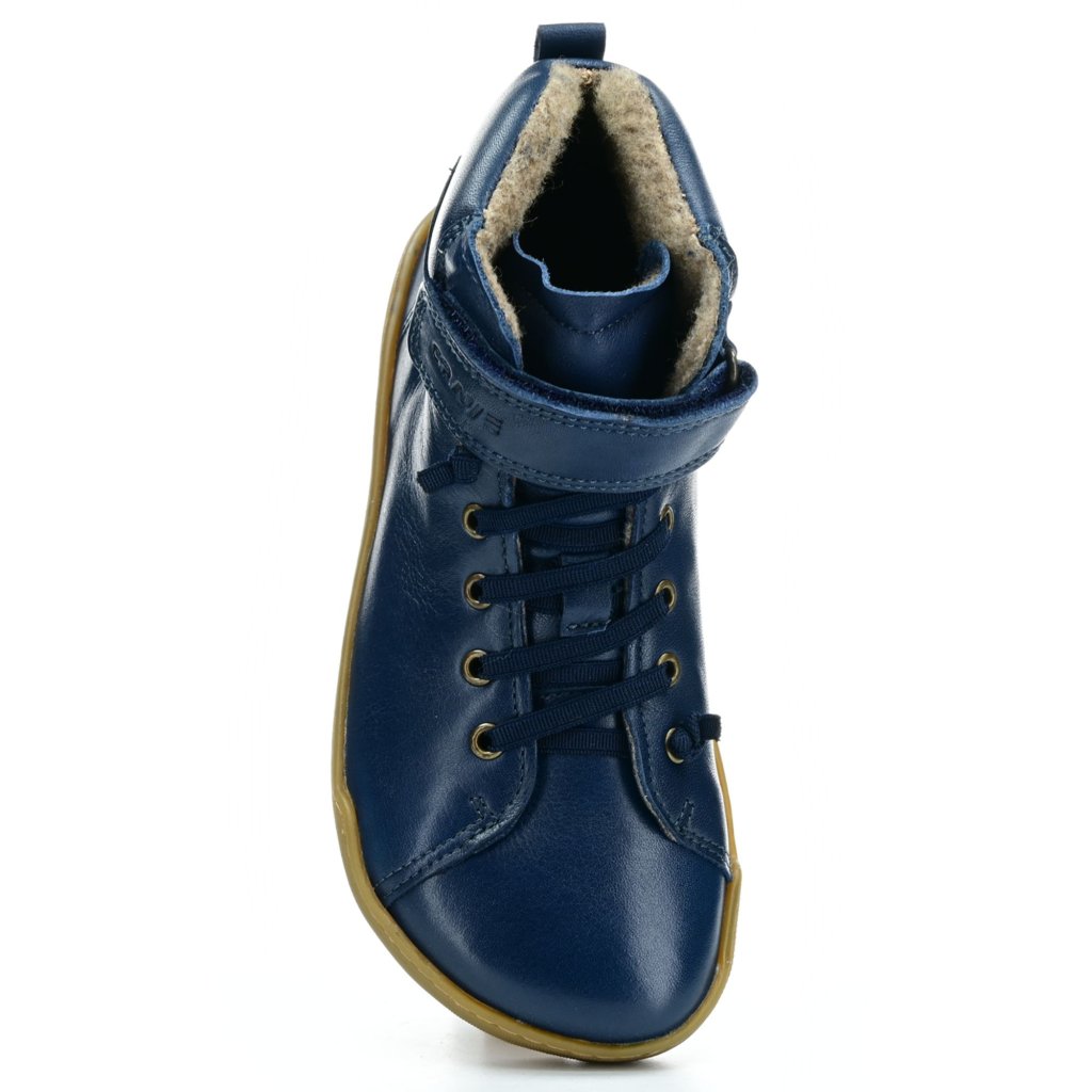 Crave Winfield Dunkelblaue Winter-BarfußSchuhe