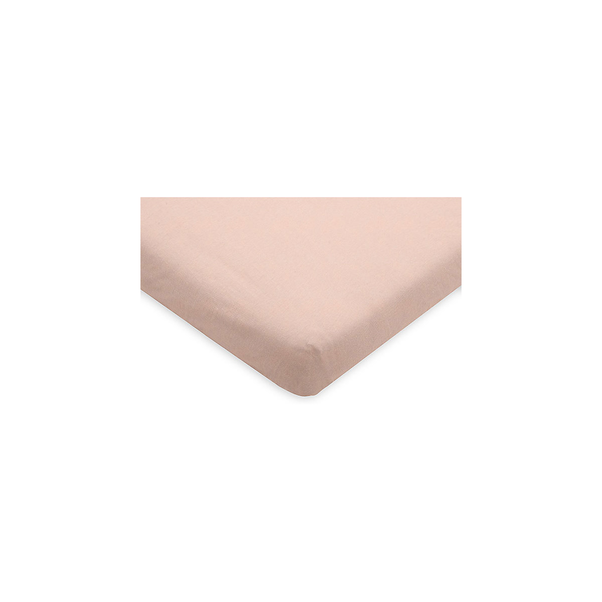 Spannbettlaken für Stubenwagen und Wiegen Jersey, 40 x 80/90 cm, pale pink