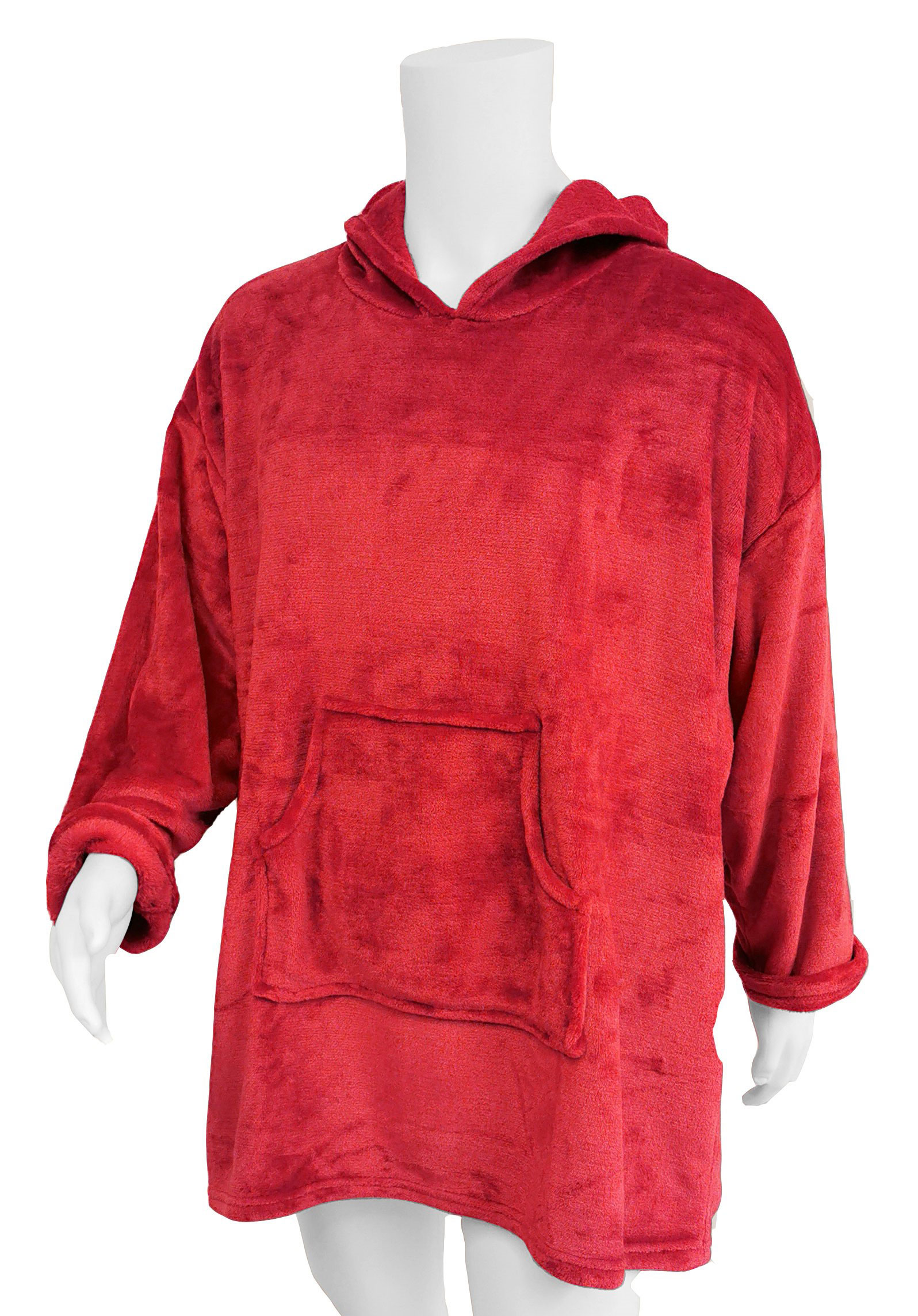IbenaXXL-Flanell-Kuschel-Hoodie