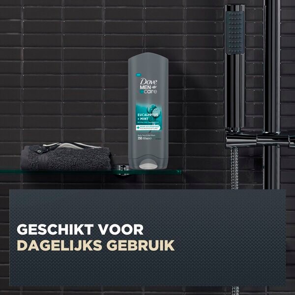 Dove Men Care gel za prhanje z evkaliptusom in meto 250 ml