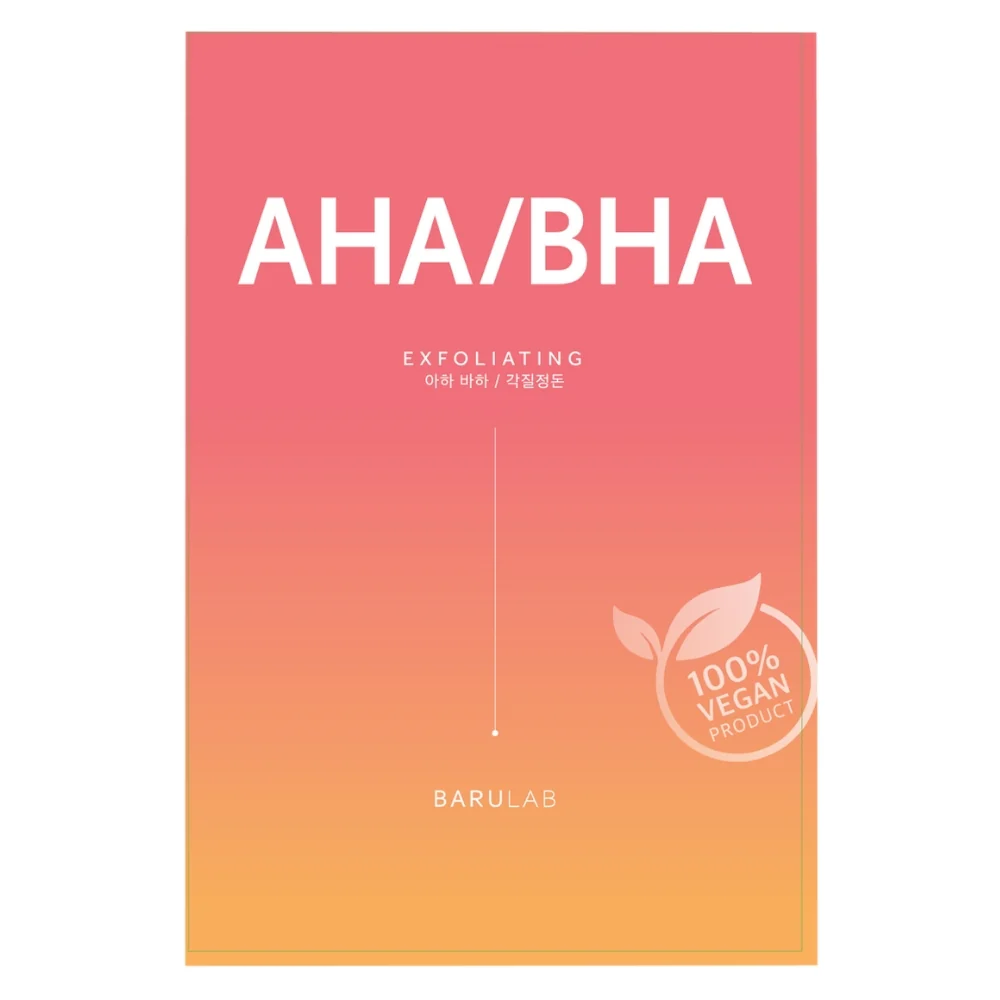 The Clean Vegan Mask - Aha/Bha - Fuktighetsgivende ansiktsmaske, Lysnende ansiktsmaske
