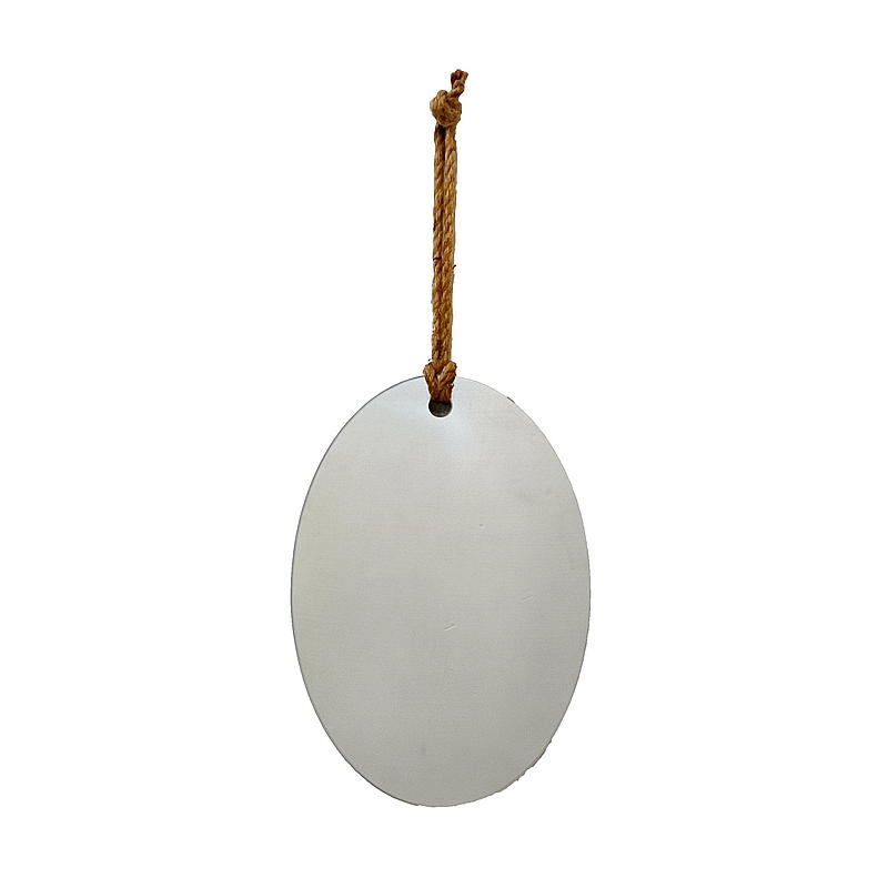 Home Speil 28x40 cm oval m/tau-oppheng