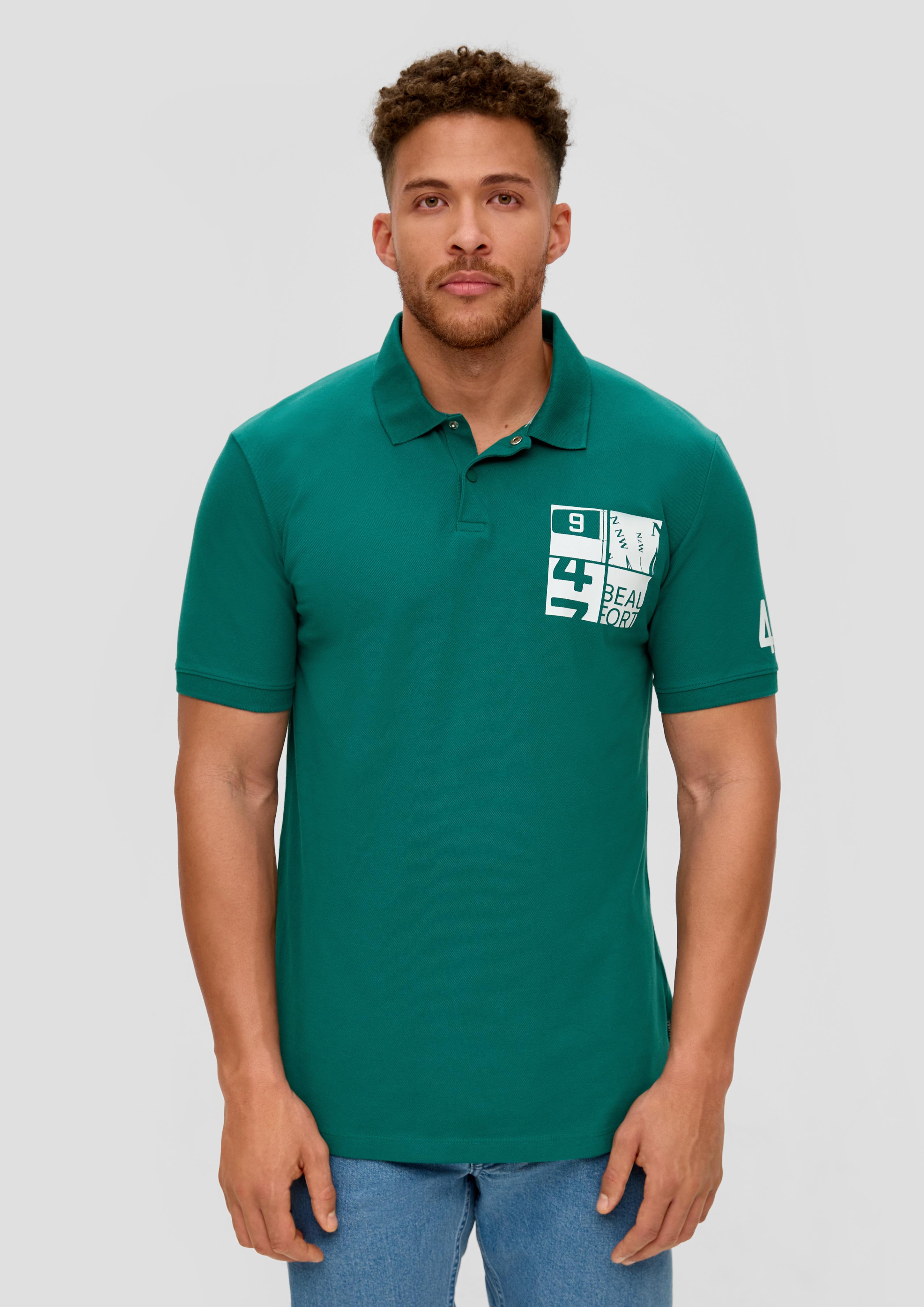 Poloshirt mit Print-Detail  2139674-76D1