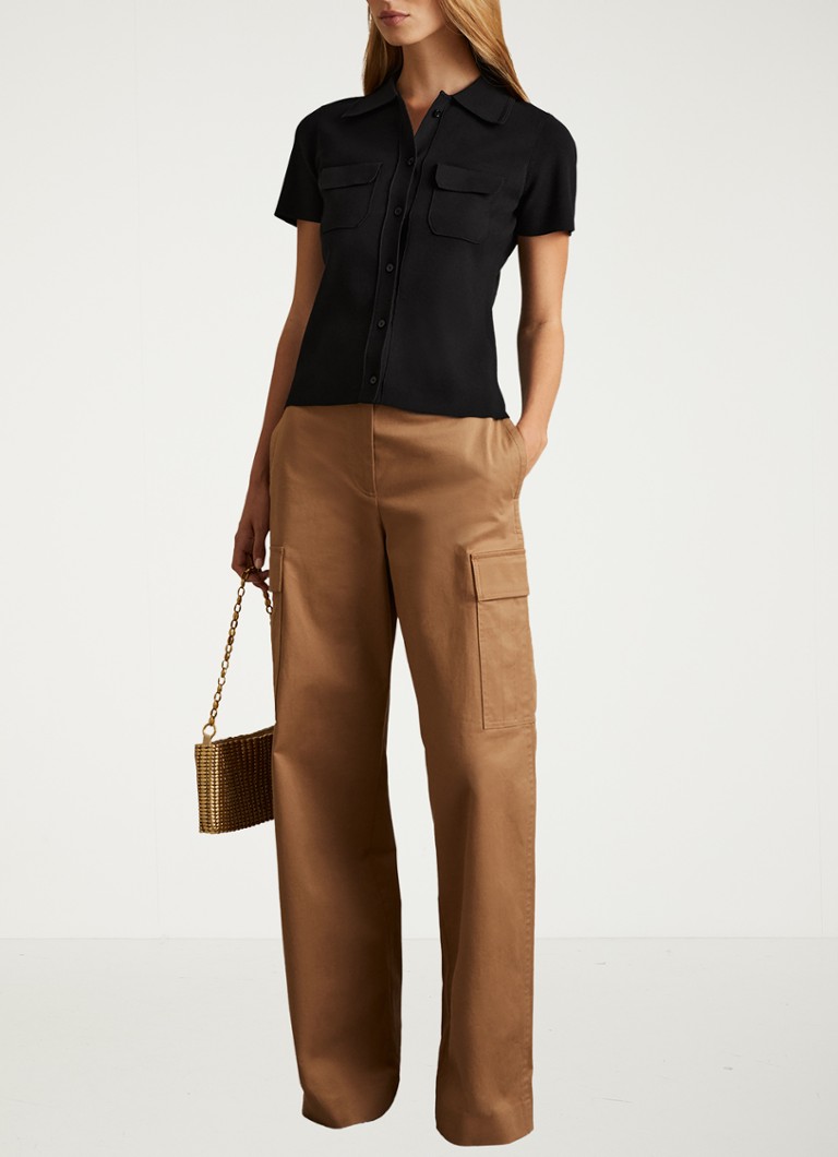 Camicetta Reiss Mimo con tasche sul petto