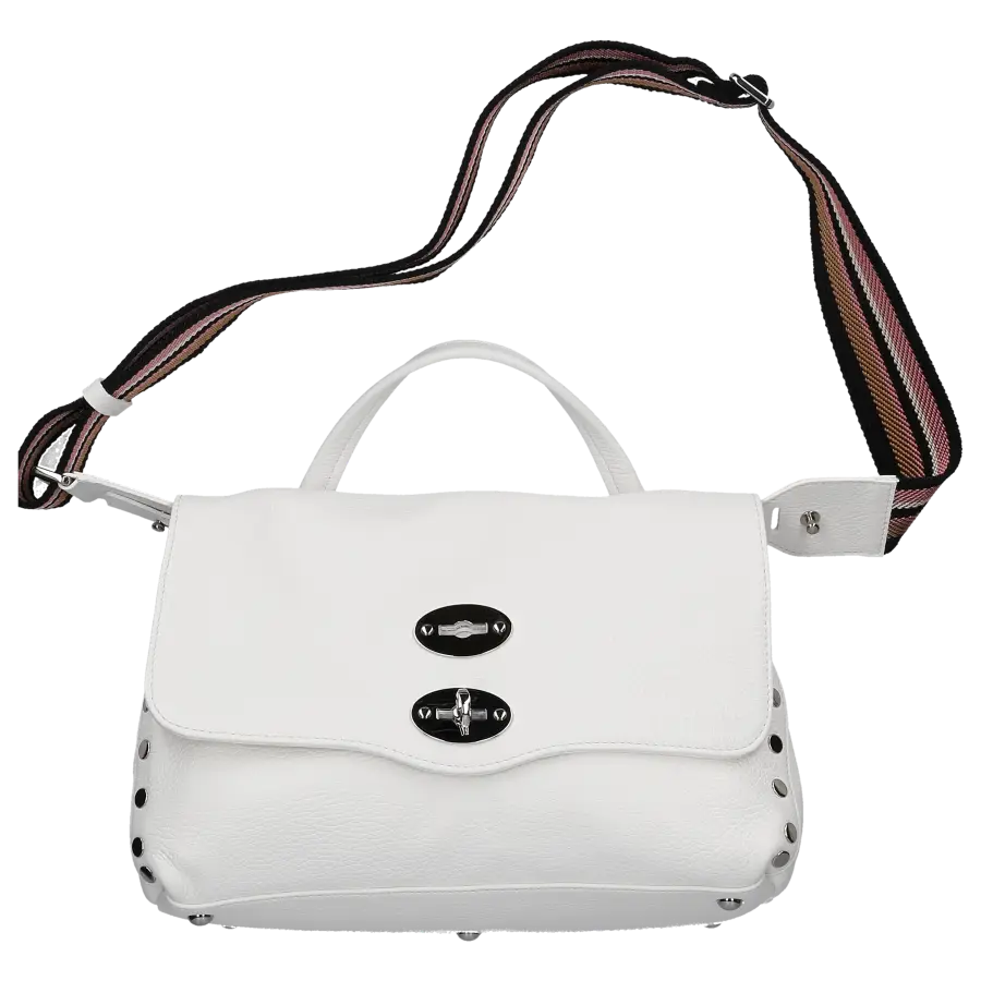 Zanellato - Handtasche POSTINA DAILY GIORNO S Kalbsleder - weiß