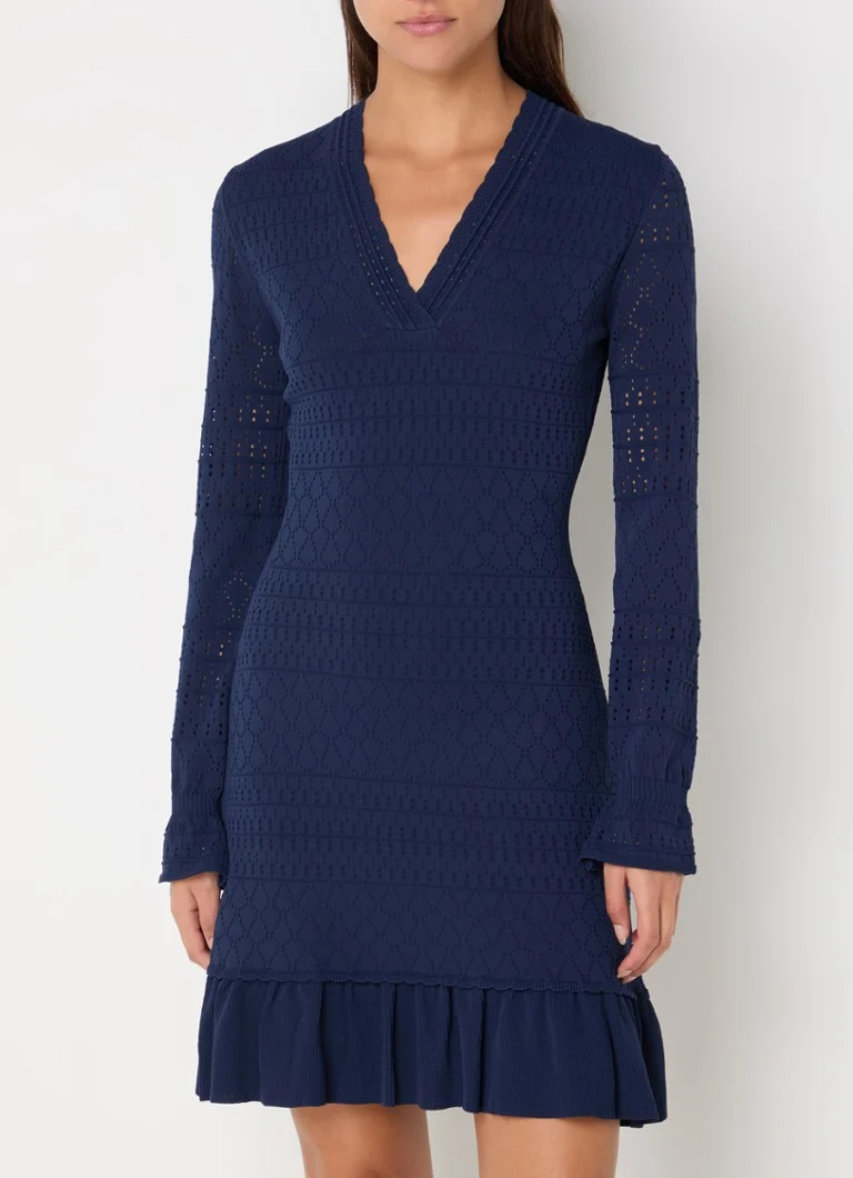 Vestido midi NIKKIE Exmore con estampado calado