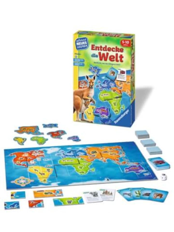 Ravensburger Brettspiel Entdecke die Welt, 5-10 Jahre günstig kaufen onesize