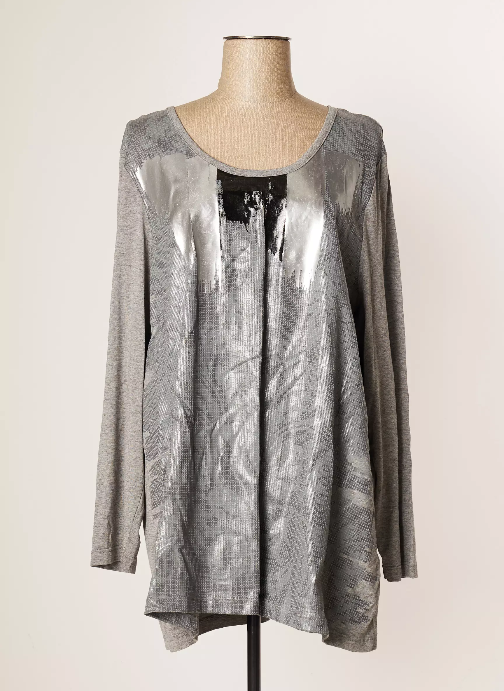 Chalou Tshirts Femme couleur gris