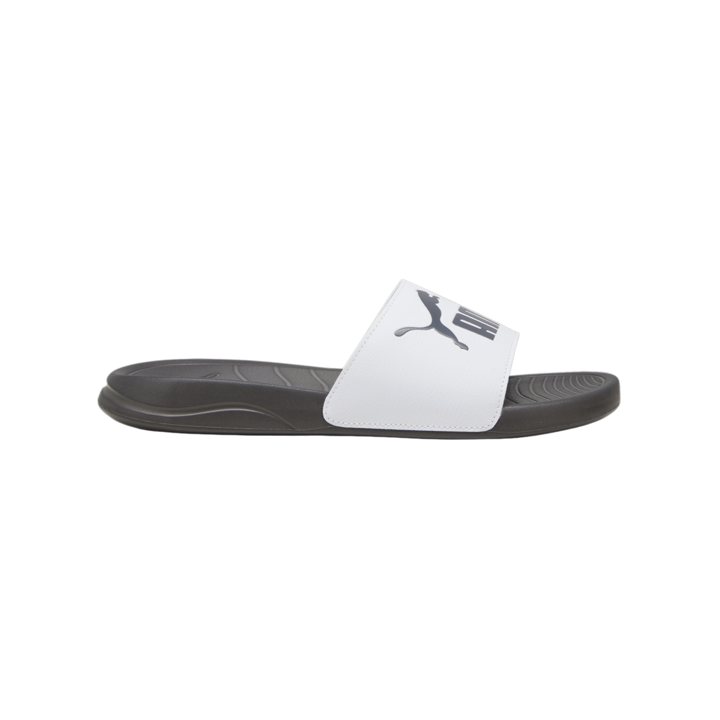PUMA Popcat 20 Badelatsche Weiss Schwarz F36