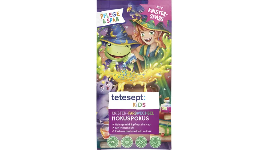 tetesept Kinder Badespaß Knister-Farbwechselbad Hokuspokus 45g 45 g