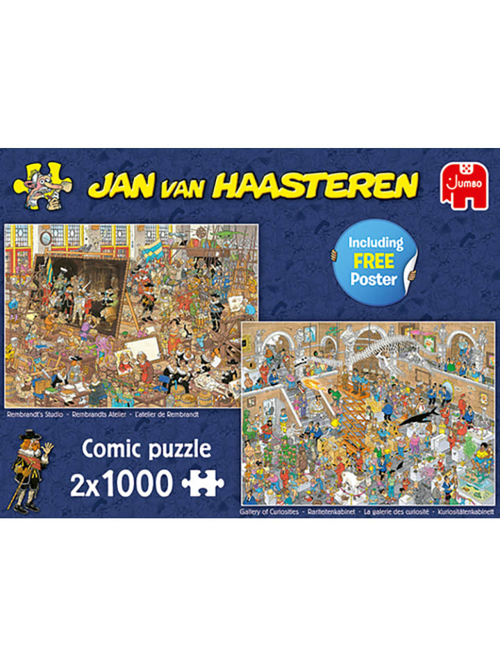 Jumbo 2x 1.000tlg. Puzzle 