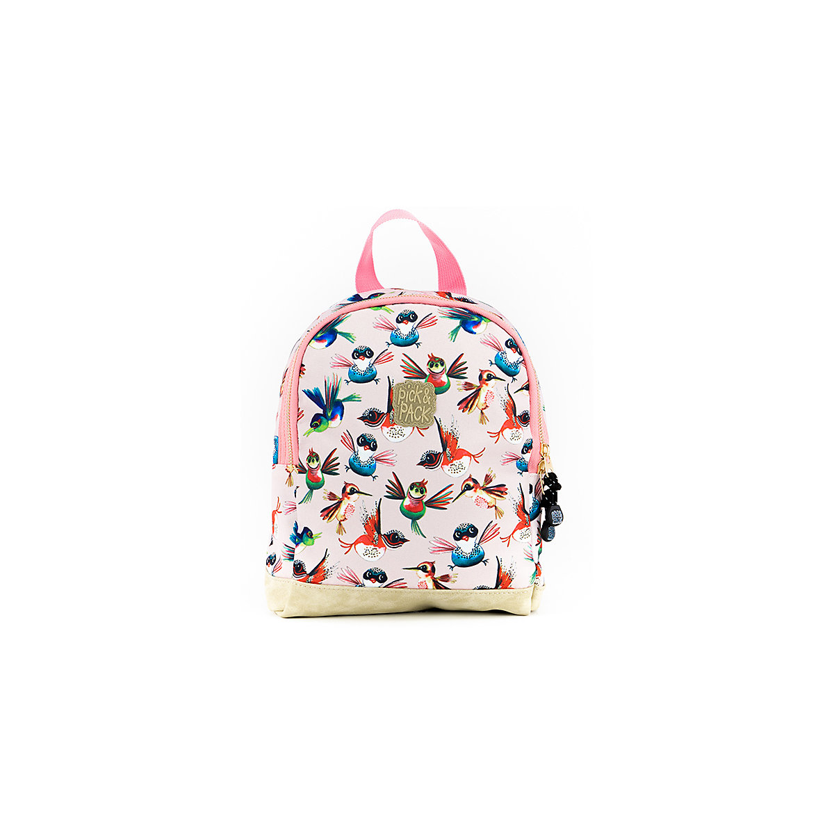 Kinderrucksack XS Birds Soft Pink