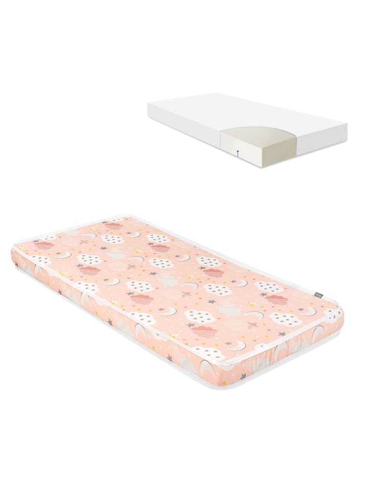 Kikkaboo Babybett Matratze Fantasia in orange günstig kaufen 60x120 cm