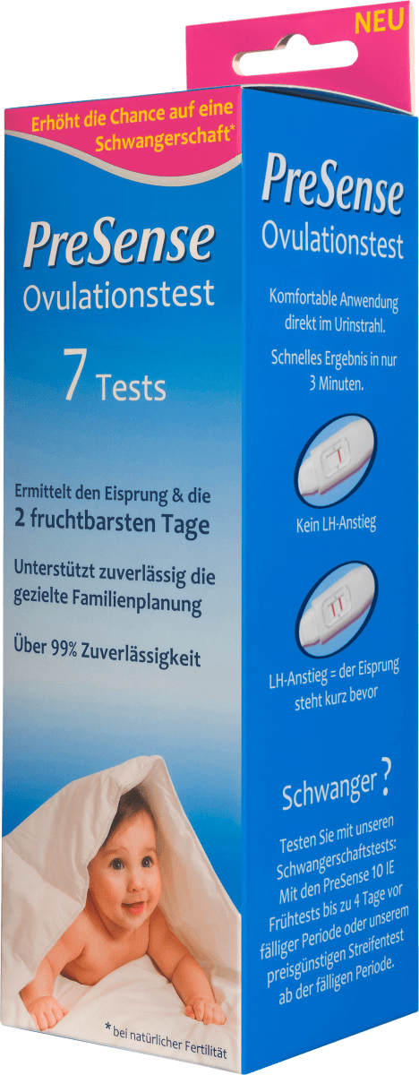 Ovulationstest, 7 St