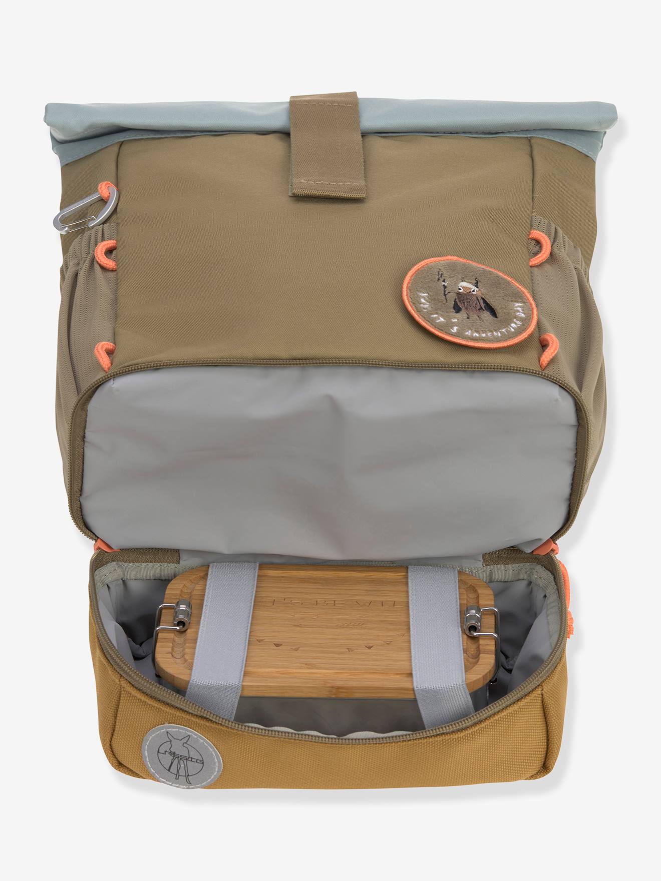 Lässig Kinder Rolltop-Rucksack NATURE LÄSSIG - grün