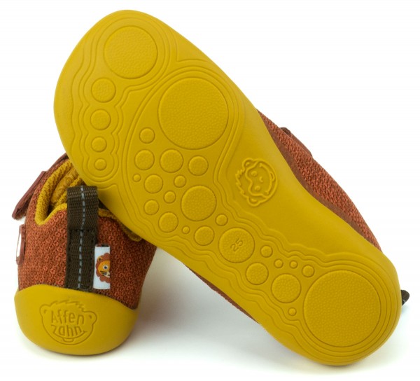 Affenzahn ~ Happy Knit vegan LowCut Sneaker ~ Löwe