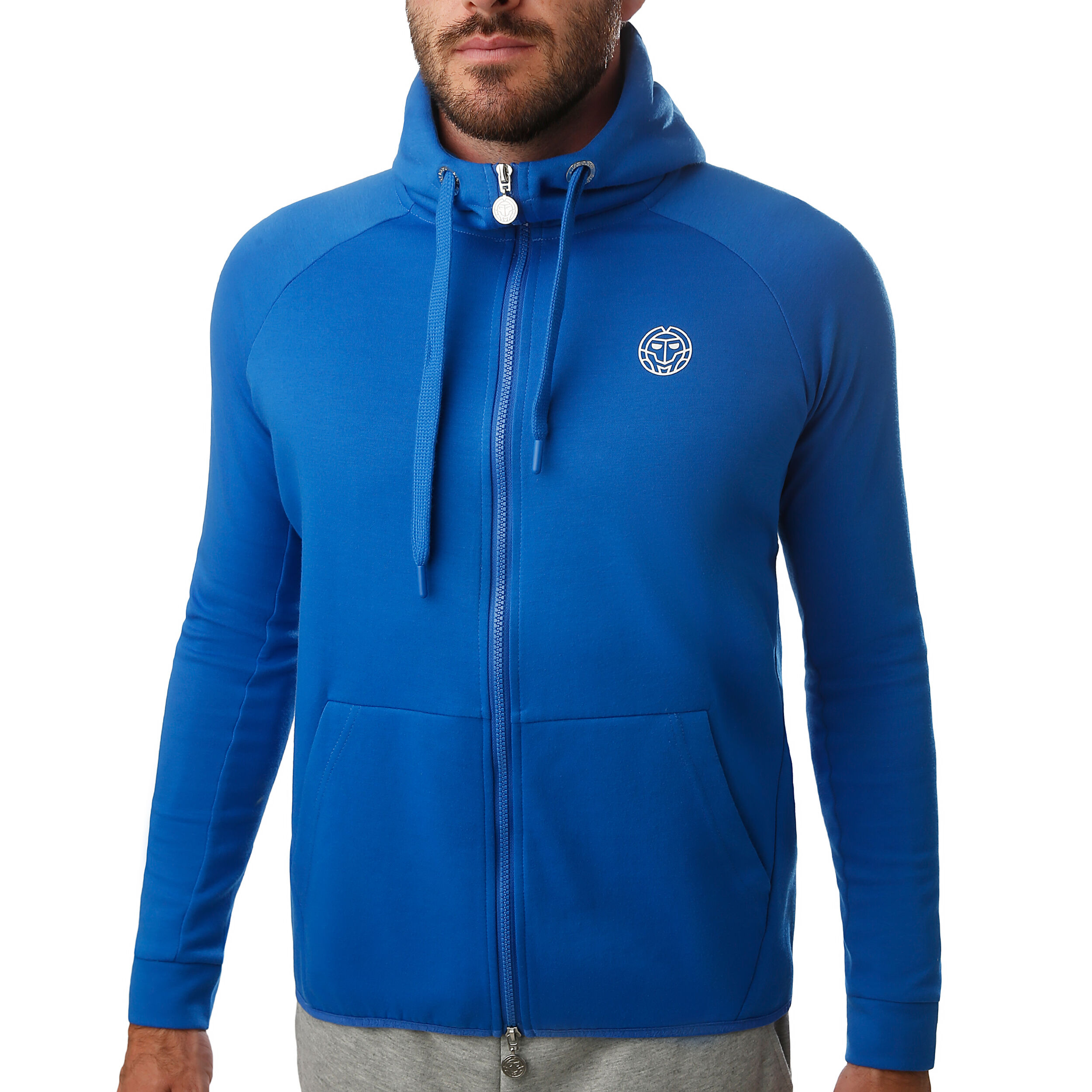 Jamol Tech Trainingsjacke Herren - Blau, Weiß