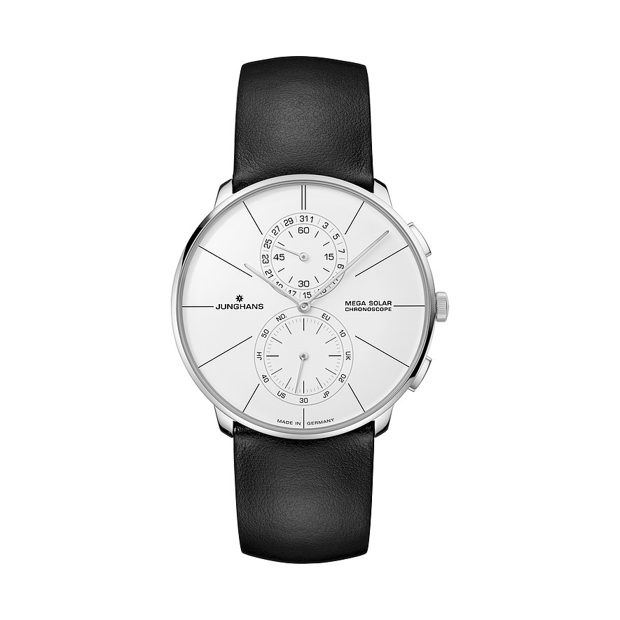 Junghans Chronograph fein Chrono MEGA Solar