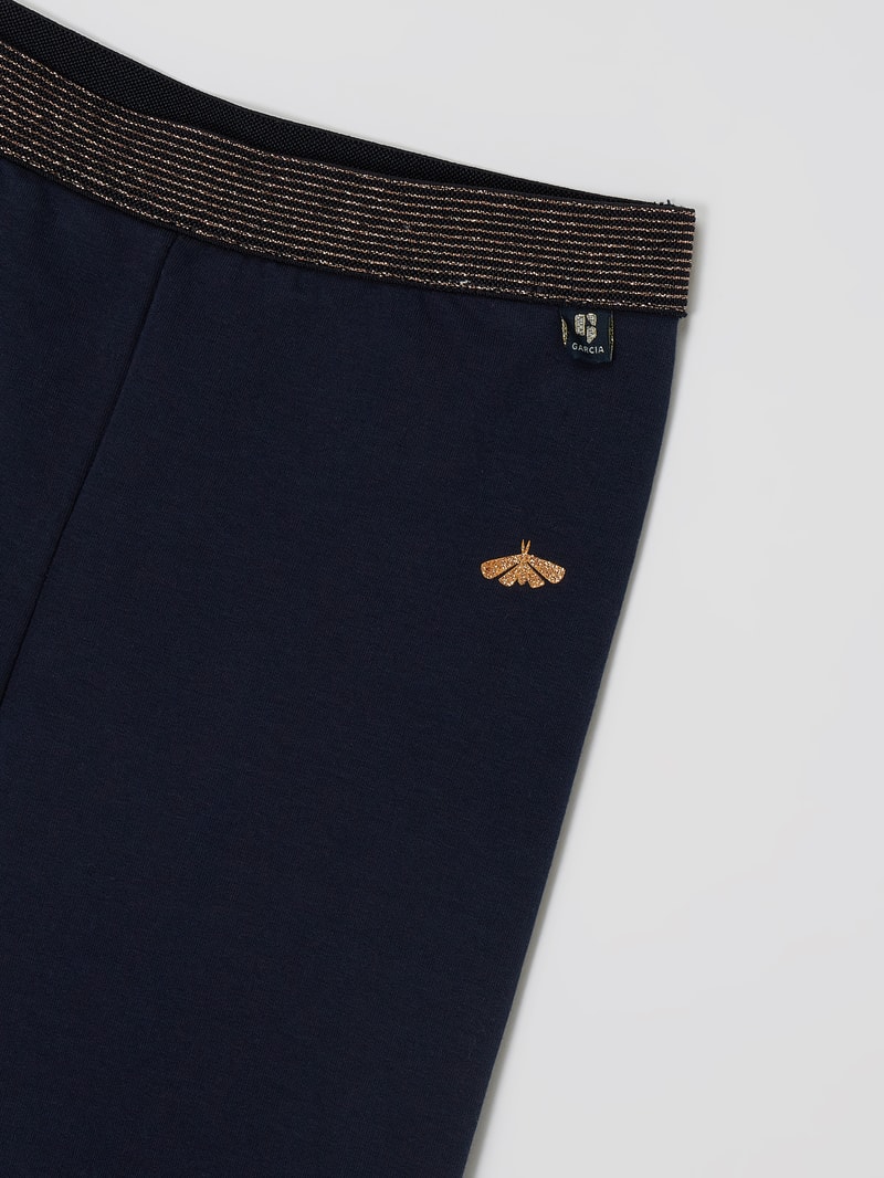 Leggings mit Stretch-Anteil in marineblau
