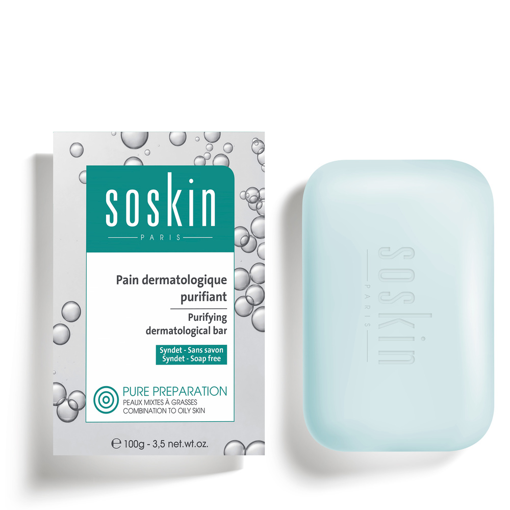 soskin Pain Dermatologique Purifiant 100G Pain