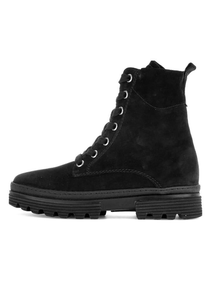 Gabor Leder-Boots in Schwarz günstig kaufen