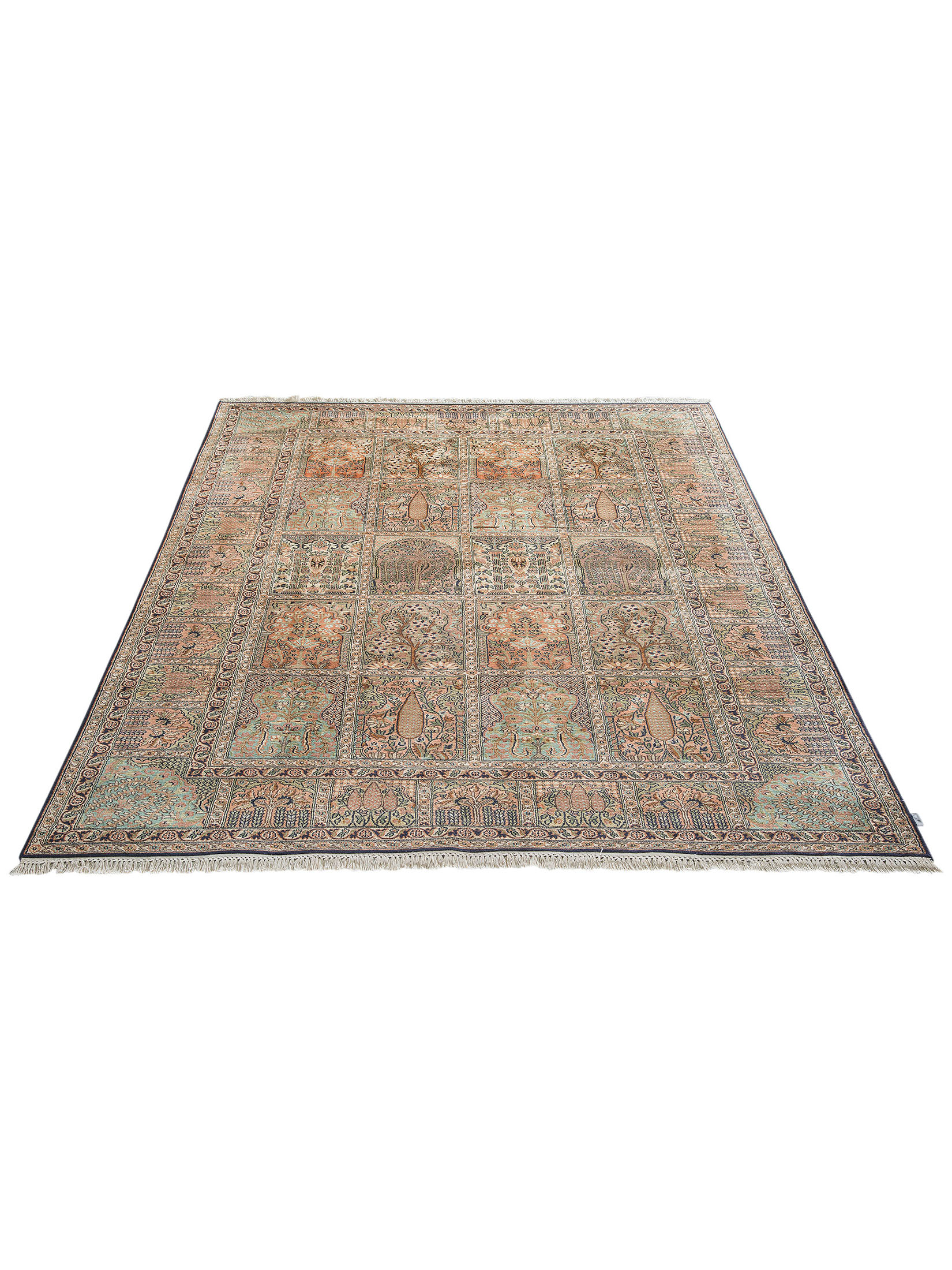 Kaschmir Seide 18/18 ca. 167 x 246 cm, Unikat / Einzelstück