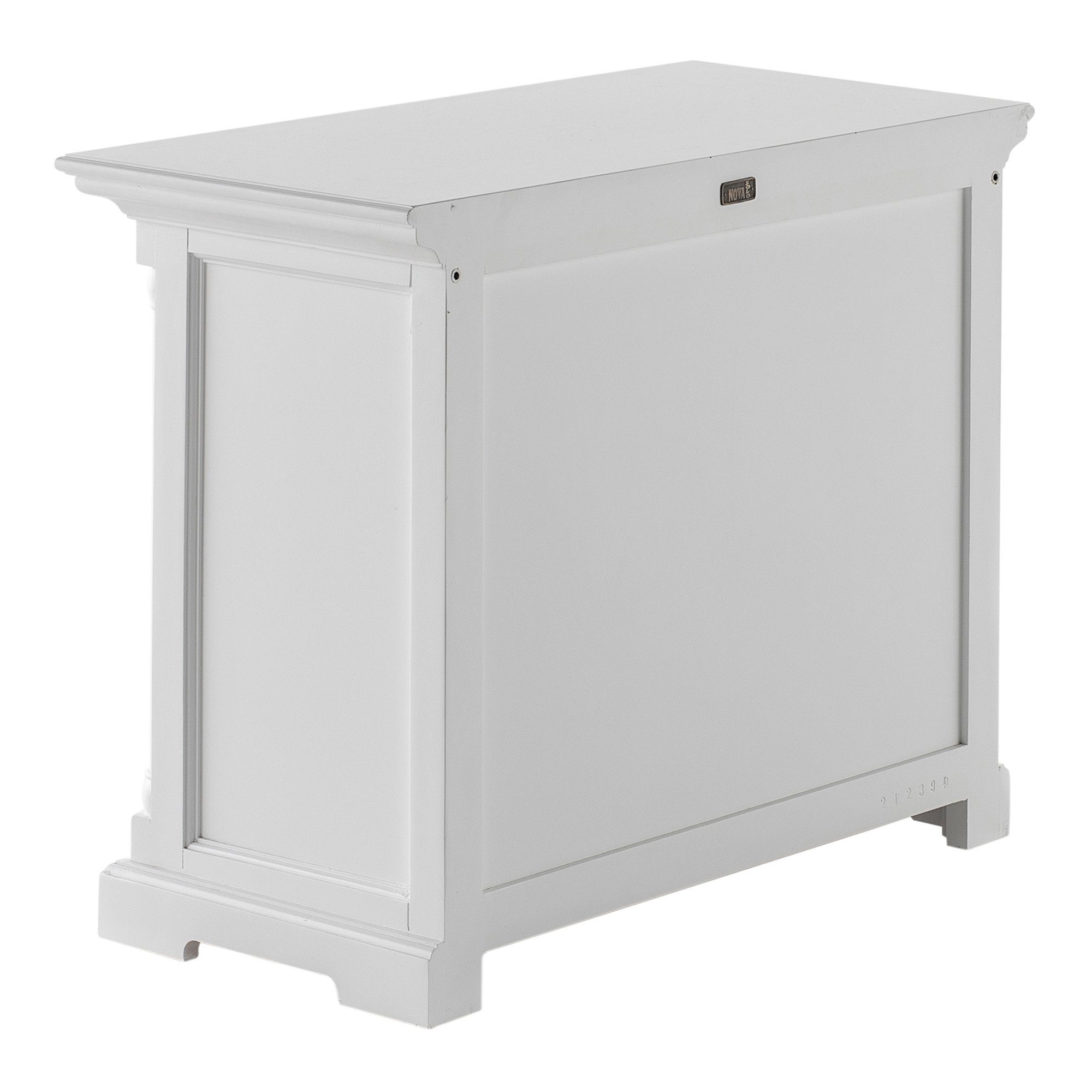 Novasolo Küchenbuffet Provence Verstellbare Regale, Single-Bay Hutch Kabinett