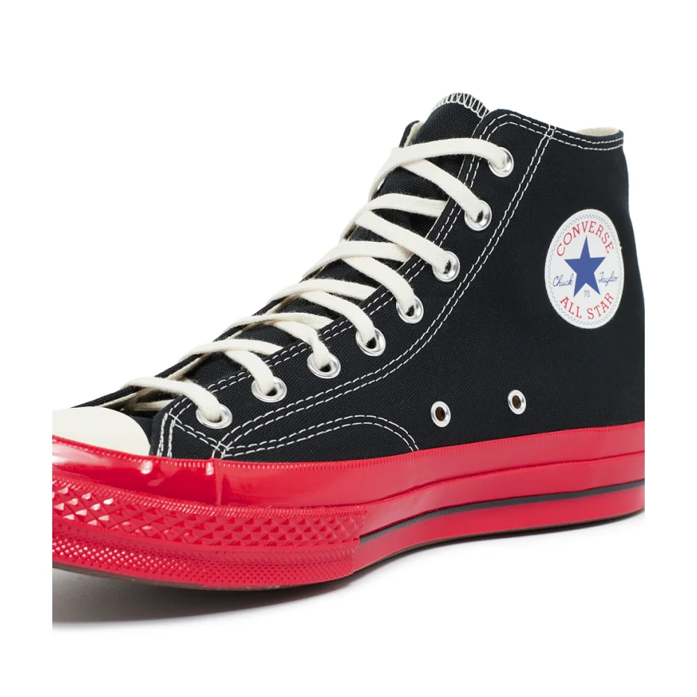 Comme des Garcons Play Sole Chuck 70 Hi P1K124-1 / schwarz