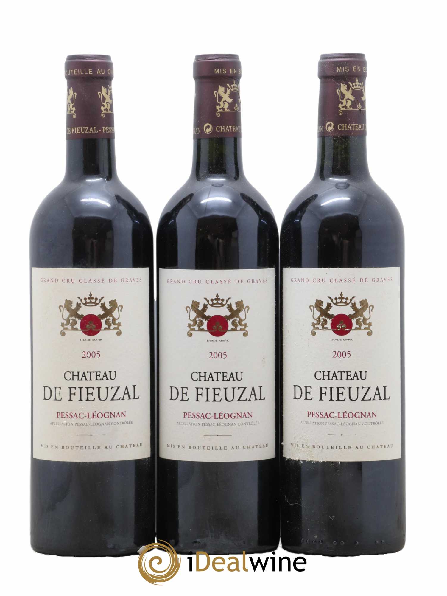 Château de Fieuzal Cru Classé de Graves  2005 - Lot de 12 Bouteilles