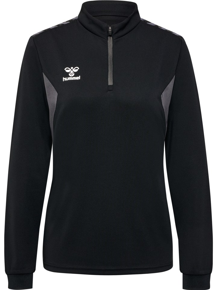 Hummel Hummel Halbreißverschluss Sweatshirt Hmlauthentic Damen in BLACK günstig kaufen