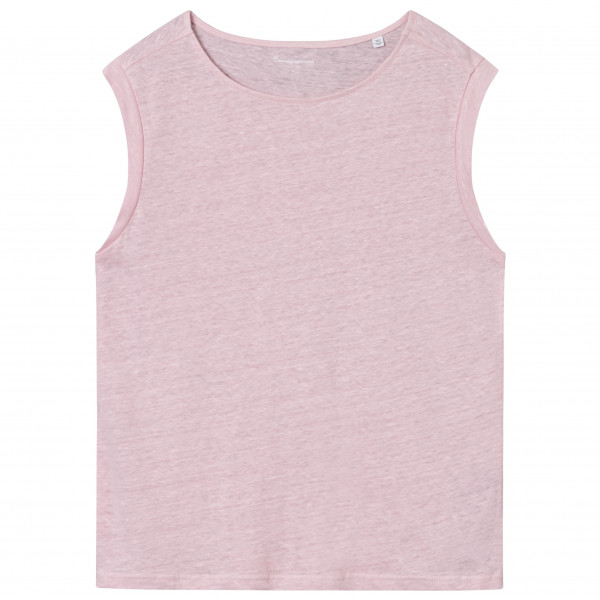 KnowledgeCotton Apparel - Women's Loose Fold Up Linen - T-Shirt