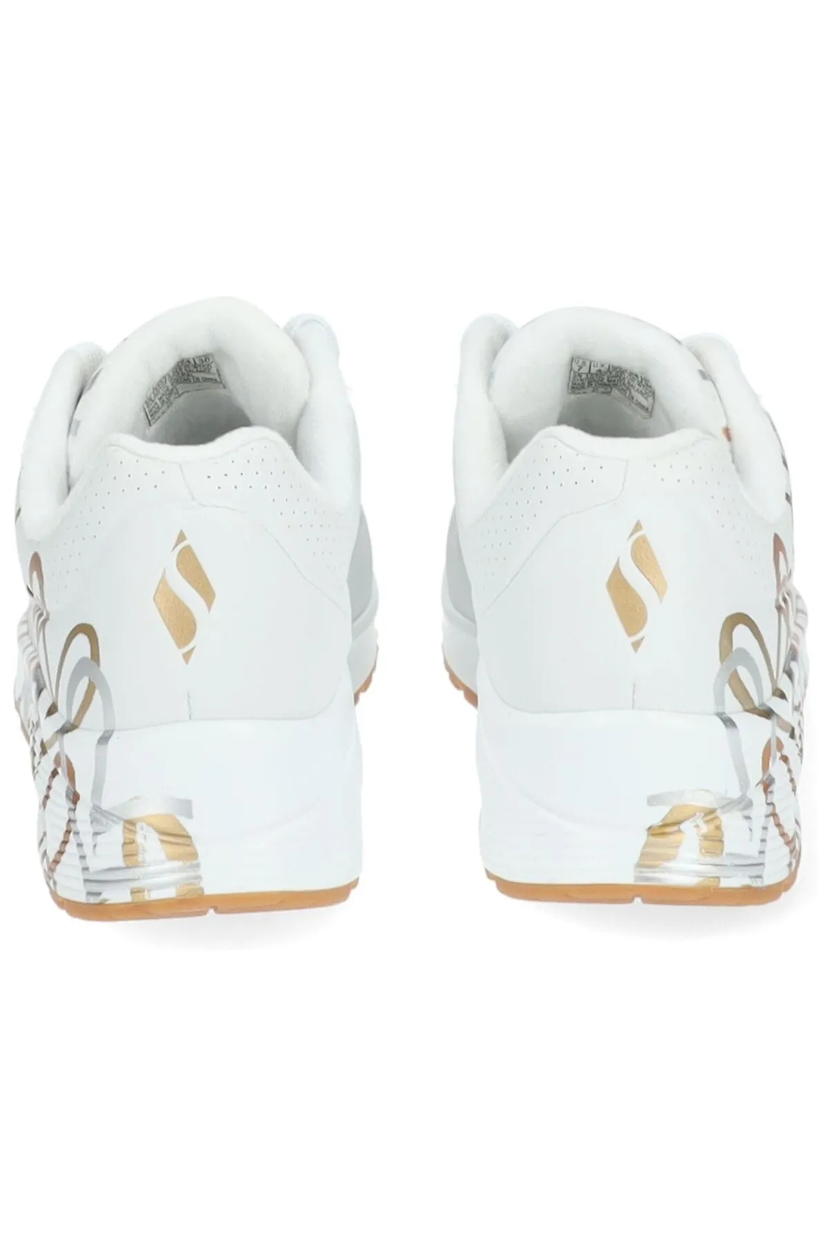 SKECHERS  Sneaker - Goldfarben - Flacher Absatz