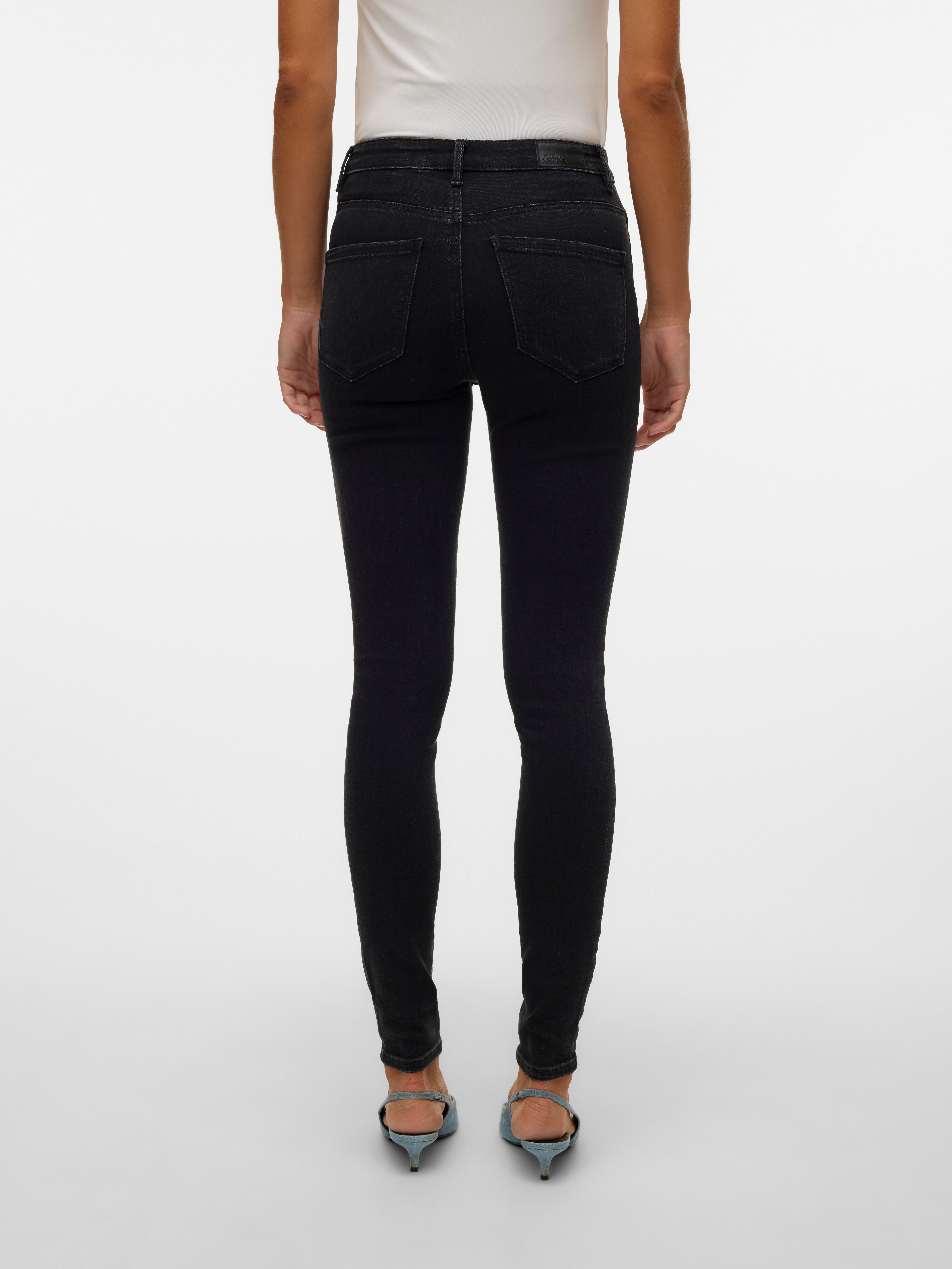 VMSOPHIA Hohe Taille Skinny Fit Jeans