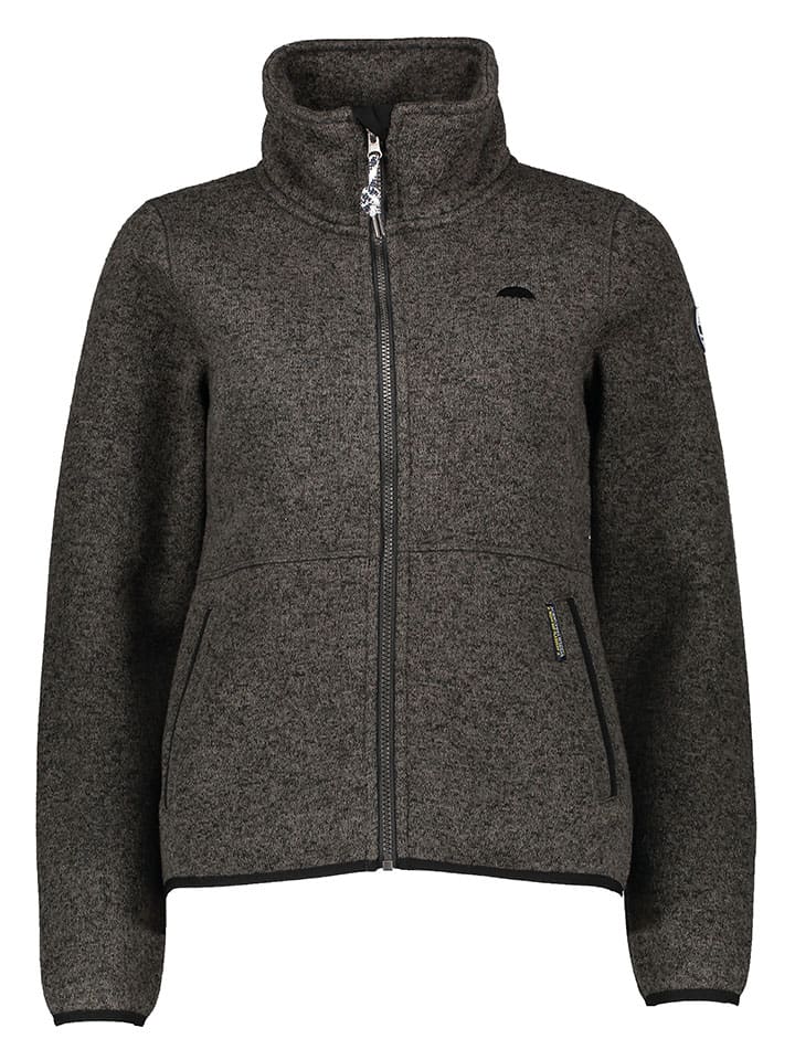 Schmuddelwedda Fleecejacke in Anthrazit günstig kaufen