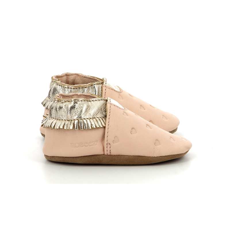 Chaussons cuir tannage vegetal Appaloosa Style